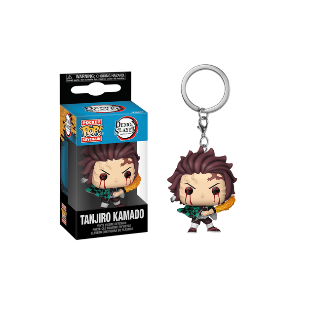 Фигурка брелок Funko Pop Фанко Поп Demon Slayer Tanjiro Клинок рассекающий демонов Танджиро 4 см DS TK KC 4 - Фото 1 Фигурка брелок Funko Pop Фанко Поп Demon Slayer Tanjiro Клинок рассекающий демонов Танджиро 4 см DS TK KC 4 - изображение 1