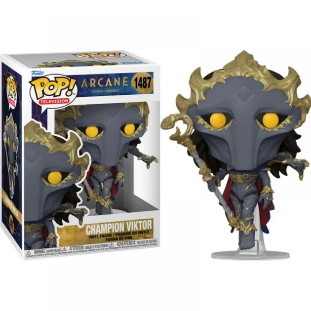 Фігурка Funko Pop Аркейн Віктор Arcane Champion Viktor 10 см FP A CV 1487 - Фото 1 Фігурка Funko Pop Аркейн Віктор Arcane Champion Viktor 10 см FP A CV 1487 - зображення 1