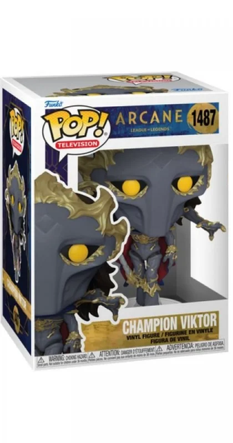 Фігурка Funko Pop Аркейн Віктор Arcane Champion Viktor 10 см FP A CV 1487 - Фото 3 Фігурка Funko Pop Аркейн Віктор Arcane Champion Viktor 10 см FP A CV 1487 - зображення 3