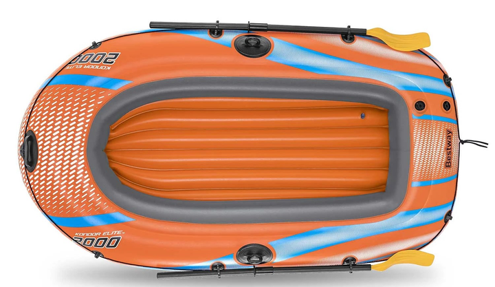 Надувний човен Bestway Kondor Elite 2000 196 x 106 см 61141 (6941607347805) - зображення 2