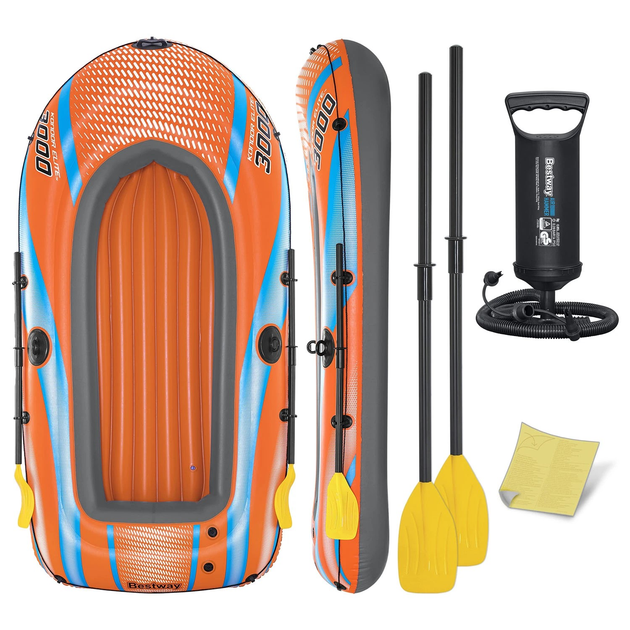 Надувний човен Bestway Kondor Elite 3000 246 x 122 см 61145 (6941607347829) - зображення 1