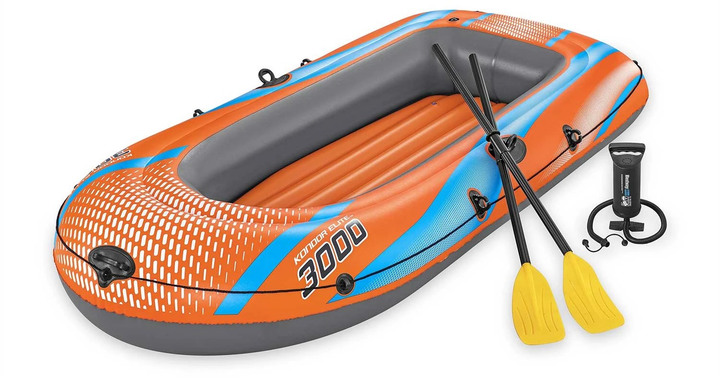 Надувний човен Bestway Kondor Elite 3000 246 x 122 см 61145 (6941607347829) - зображення 3