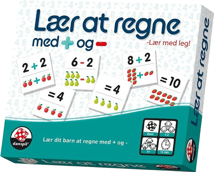 Настільна гра Danspil Lær At Regne (видання данською) (5711699160023) - зображення 1