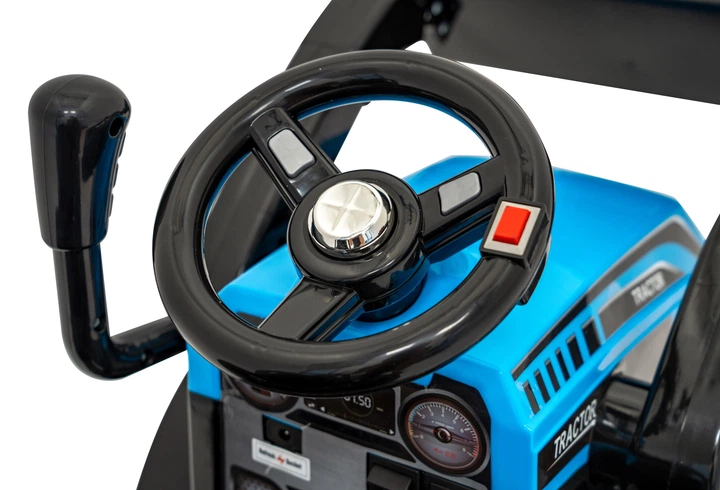 Traktor Spychacz G320 dla najmłodszych dzieci Niebieski (5903864956351) - obraz 9