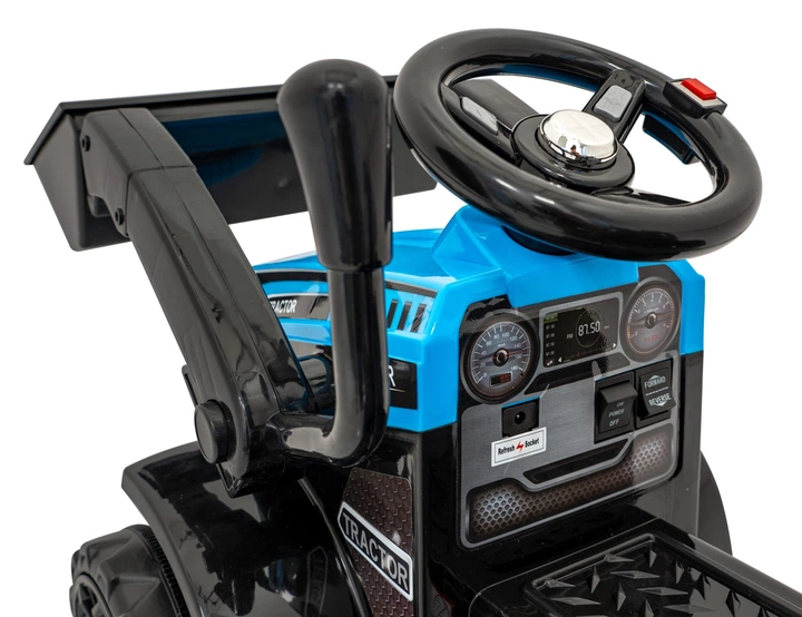 Traktor Spychacz G320 dla najmłodszych dzieci Niebieski (5903864956351) - obraz 10
