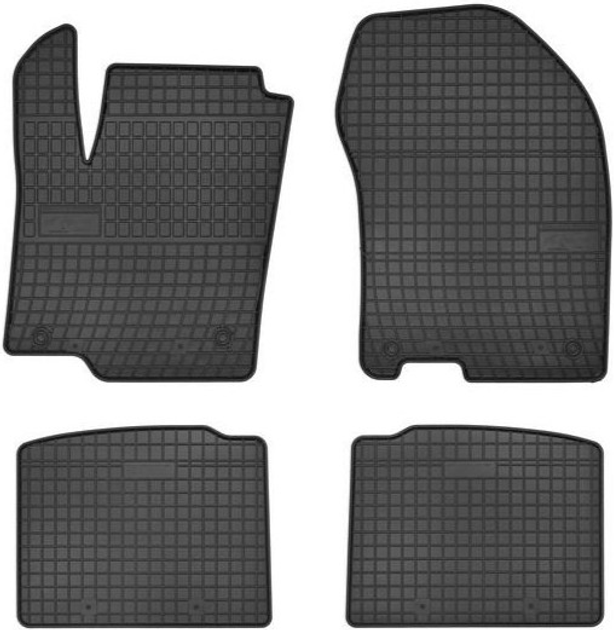 Dywaniki samochodowe Frogum Basic El Toro do Suzuki SX4 II 2013–2015 / Suzuki S-Cross od 2013 Czarne 4 szt (5907377541646) - obraz 1