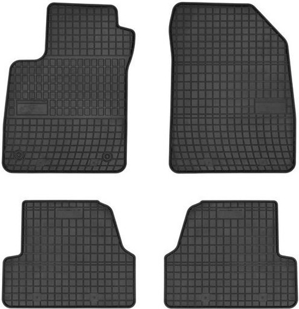 Dywaniki samochodowe Frogum Basic El Toro do Chevrolet Trax 2013–2022 / Opel Mokka 2012–2019 Czarne 4 szt (5907377542551) - obraz 1