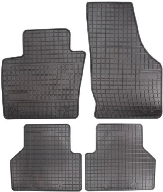 Dywaniki samochodowe Frogum Basic El Toro do Audi Q3 2011–2018 Czarne 4 szt (5907377542421) - obraz 1