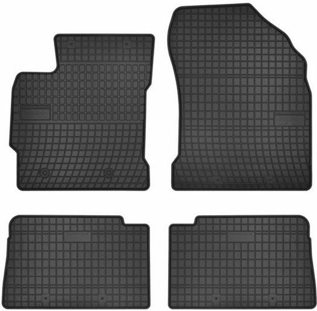 Dywaniki samochodowe Frogum Basic El Toro do Toyota Auris II 2012–2018 Czarne 4 szt (5907377542506) - obraz 1