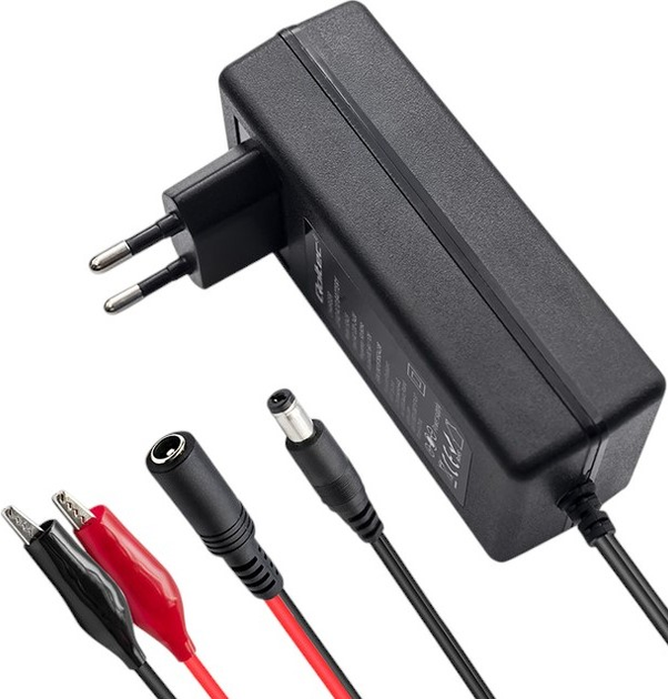 Automatyczna ładowarka Qoltec 6V/12V 1.5A do akumulatora AGM/GEL/STD (5901878524238) - obraz 4