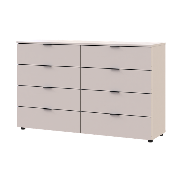 Комод Doros Рон 8 Кашемір 8 Шухлядок 130х38х81 (41516171) - зображення 3
