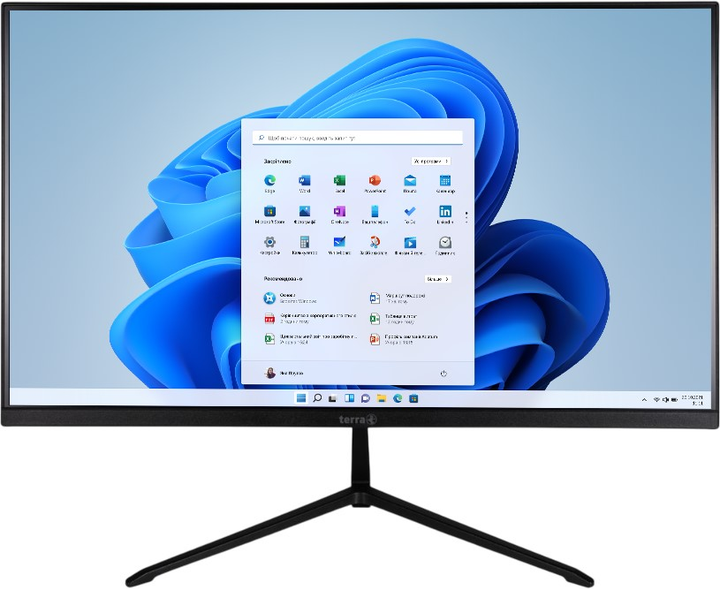 Monoblok Terra All-In-One-PC 2401 GreenLine (1001386) Black - obraz 1