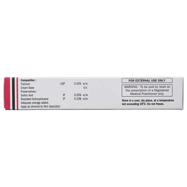 Tretinoin Cream 0.05% H&H Крем з третиноіном 30г - изображение 2