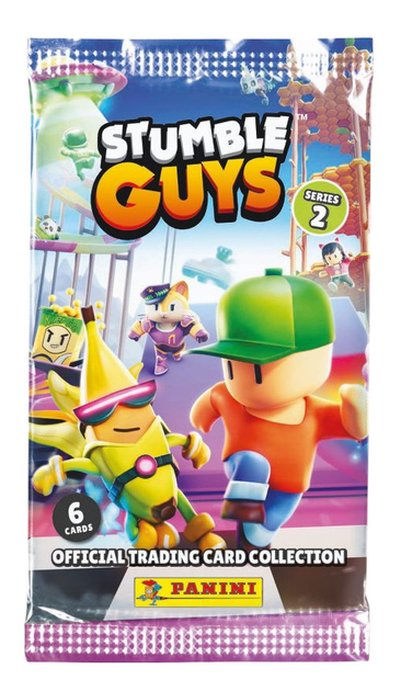 Набір колекційних карток Panini Stumble Guys 2025: Eco Blister 108308 (8051708023268) - зображення 2