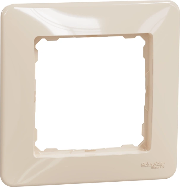 Рамка 1-постова Schneider Electric Sedna Design Бежевий (SDD312801) - Фото 1 Рамка 1-постова Schneider Electric Sedna Design Бежевий (SDD312801) - зображення 1