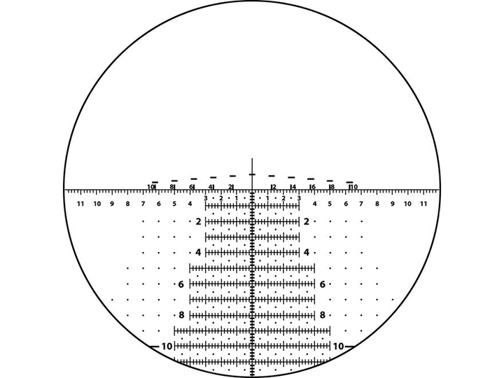 Прибор U.S. Optics LR-17 3.2-17x44 F1 марка HORUS H59 с подсветкой. МРАД - изображение 3