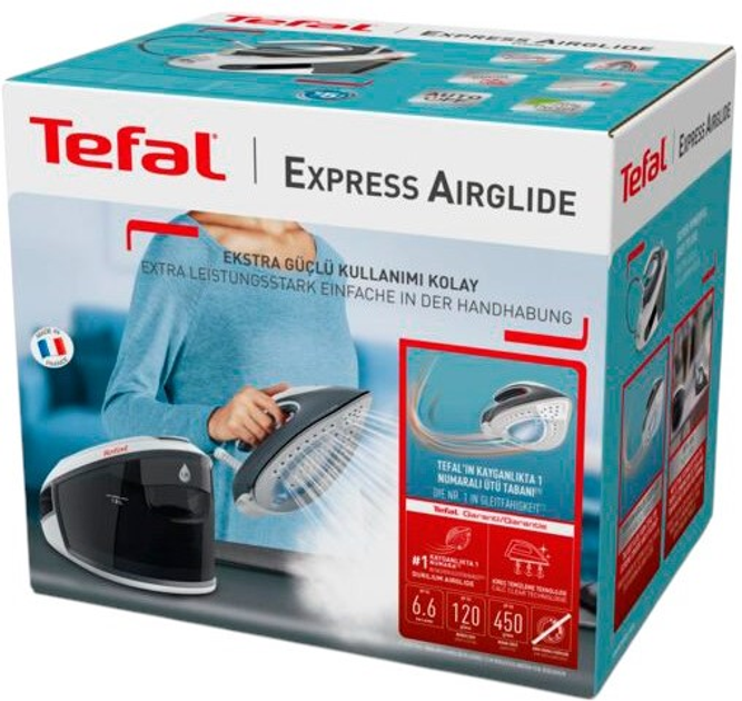 Żelazko z generatorem pary TEFAL SV8020E1 - obraz 4