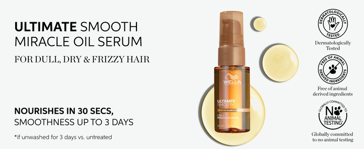 Olejek Wella Professionals Ultimate Smooth Miracle Oil Serum 30 ml (4064666906171) - obraz 3