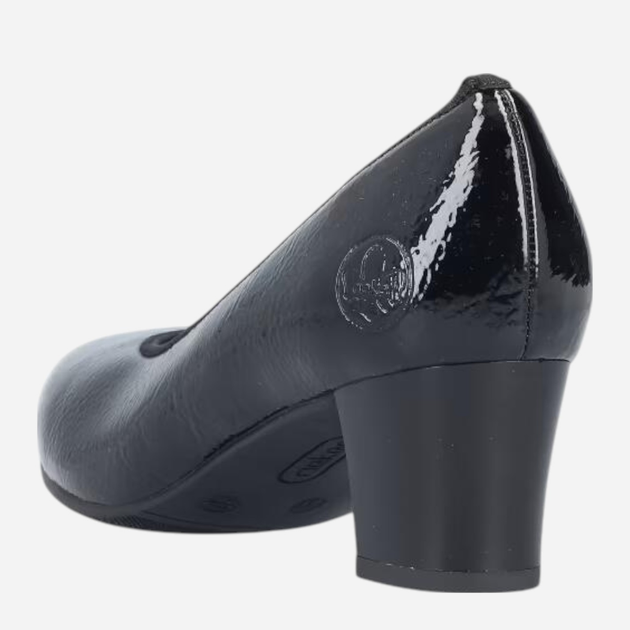 Жіночі човники Rieker 44650-02 41 (7.5UK) Чорні (4061811469123) - зображення 6