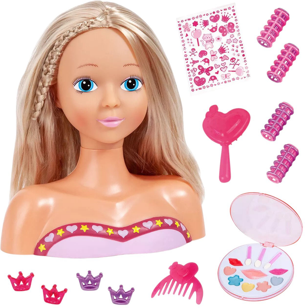 Лялька-манекен Bayer Design Top Model Make Up Head 27 см (90012AG) (4003336410488) - зображення 2