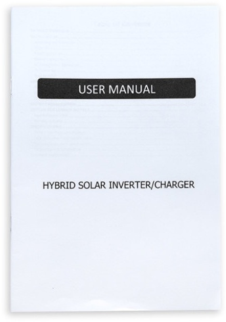 Hybrydowy inwerter Qoltec 3.5 kW 100A 24V MPPT Sinus Wi-Fi option (5901878538648) - obraz 3