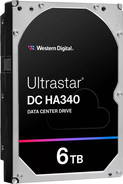 Dysk twardy Western Digital Ultrastar DC HA340 6TB 7200rpm 256MB WUS721206BLE6L4 3.5 SATA III - obraz 3