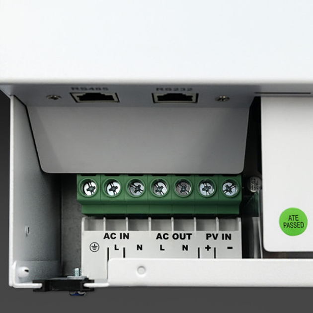 Hybrydowy inwerter Qoltec 3.5 kW 100A 24V MPPT BMS Sinus Wi-Fi option (5901878538655) - obraz 11