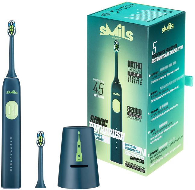 Szczoteczka soniczna Vitammy Smils Deep Water (TOW017082) - obraz 6