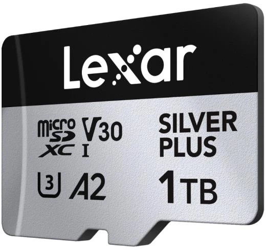 Karta pamięci Lexar Professional Silver Plus microSDXC 1 TB UHS-I U3 V30 A2 (843367135363) - obraz 3