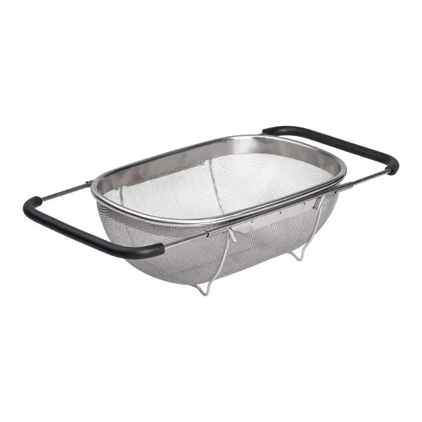 Друшляк-сито на раковину для миття продуктів 29*19*10 см(HP-19-18-S)(WB) - Фото 4 Друшляк-сито на раковину для миття продуктів 29*19*10 см(HP-19-18-S)(WB) - изображение 4