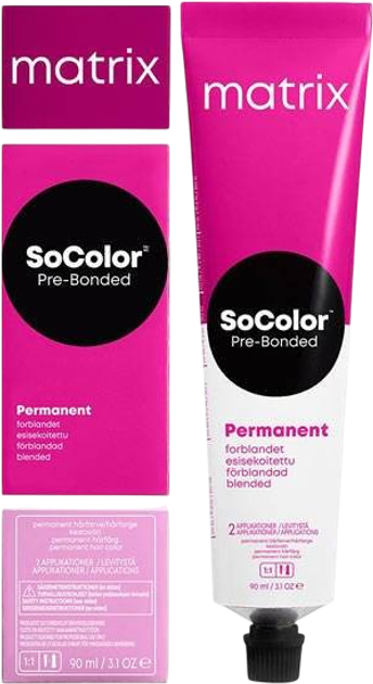 Farba do włosów Matrix So Color Pre-bonded 5MG 90 ml (3474636992010) - obraz 2