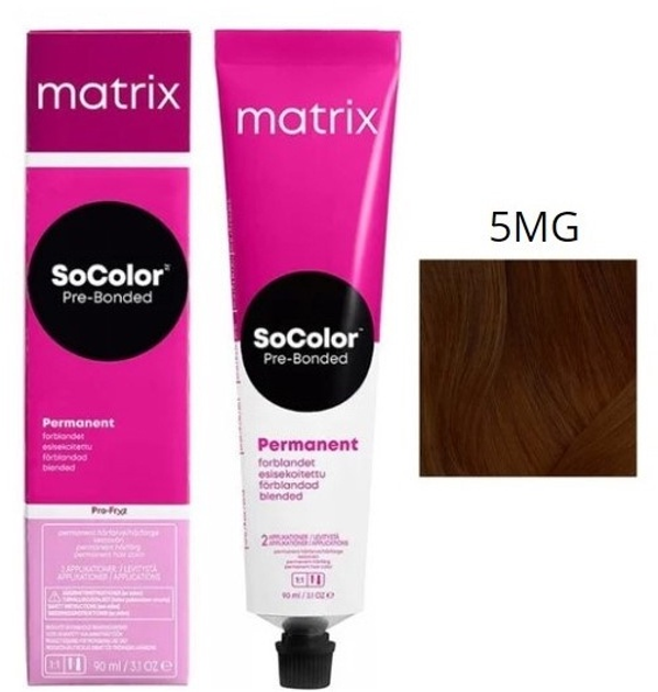 Farba do włosów Matrix So Color Pre-bonded 5MG 90 ml (3474636992010) - obraz 3