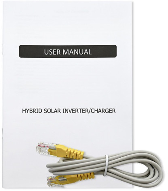 Гібридний інвертор Qoltec 6.2 kW 120A 48V MPPT BMS Sinus Wi-Fi option (5901878538662) - зображення 5