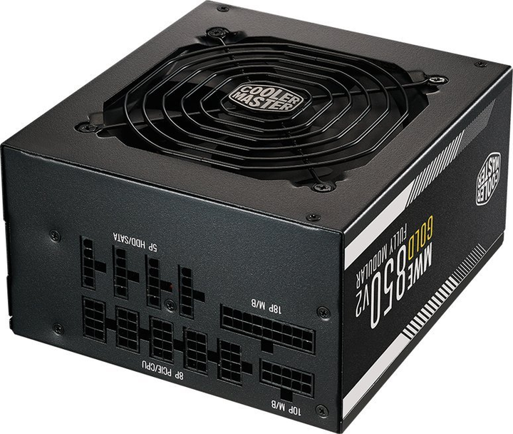 Zasilacz Cooler Master MWE Gold V2 ATX 3.1 850W (MPE-8501-AFAAG-3EEU) - obraz 3