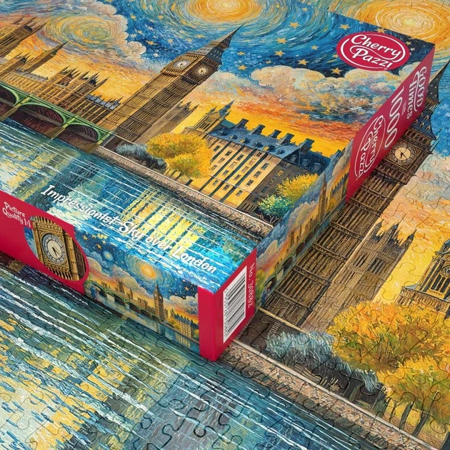 Пазлы CherryPazzi Импрессионистское небо над Лондоном 1000 элементов (30882) - изображение 4