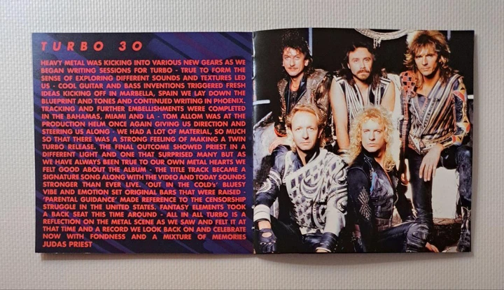 Judas Priest – Turbo 30 (1986) Audio CD (импорт, буклет) - изображение 5