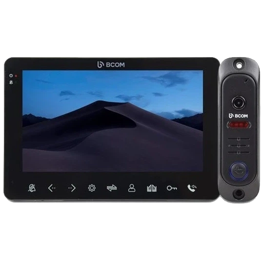 Комплект видеодомофона BCOM BD-780M Black Kit - Фото 1 Комплект видеодомофона BCOM BD-780M Black Kit - изображение 1
