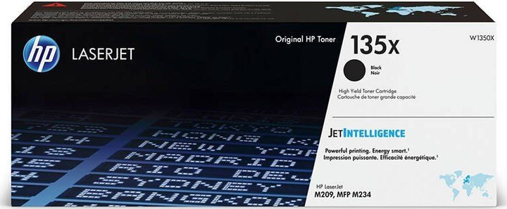Тонер-картридж HP 135X W1350X Black (0194850587276) - зображення 1