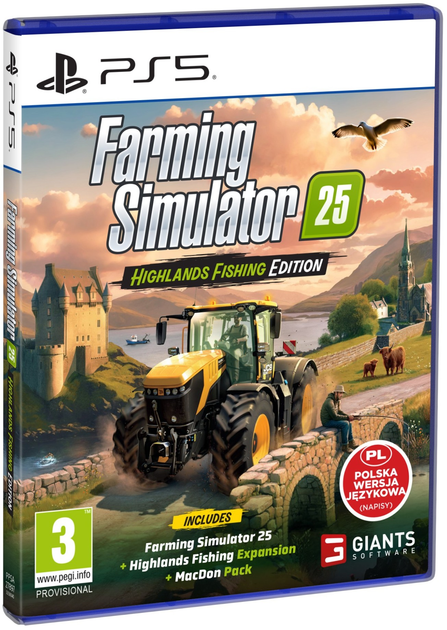 Gra PS5 Farming Simulator 25: Highlands Fishing Edition (płyta Blu-Ray) (4064635550701) - obraz 2