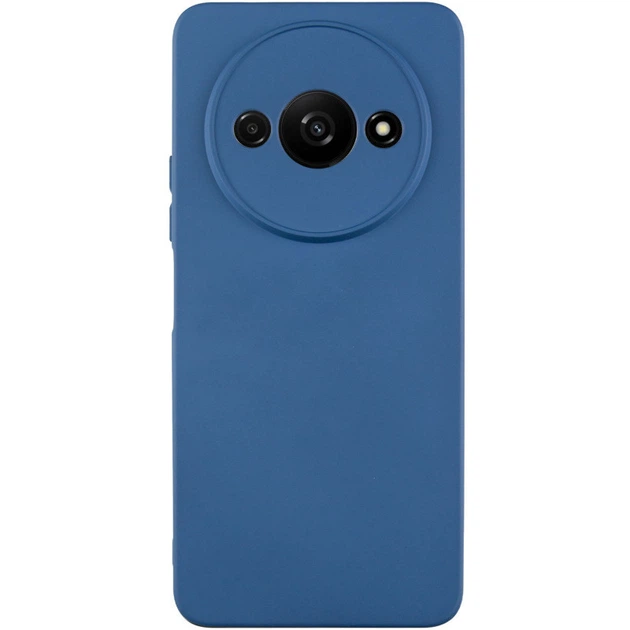 Чохол на Xiaomi Redmi A3 / для Ксяомі, сяомі, ксіомі редмі А3 силікон Синій / Navy Blue - Фото 1 Чохол на Xiaomi Redmi A3 / для Ксяомі, сяомі, ксіомі редмі А3 силікон Синій / Navy Blue - зображення 1