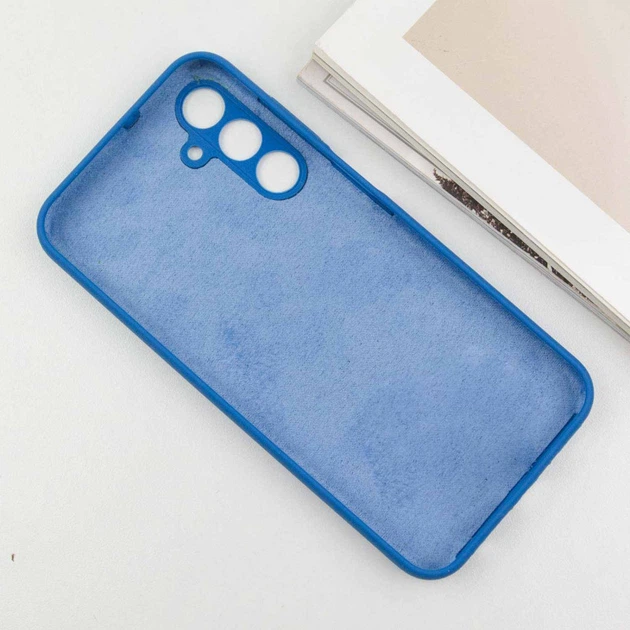 Чохол на Samsung Galaxy A05s / для самсунг галаксі А05с силікон Синій / Navy Blue - зображення 4