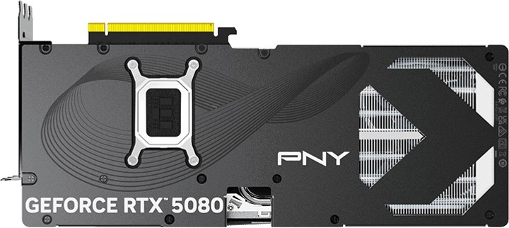 Karta graficzna PNY GeForce RTX 5080 OC Overclocked 16GB GDDR7 (256-bit) (3 x DisplayPort, 1 x HDMI) (VCG508016TFXPB1-O) - obraz 8
