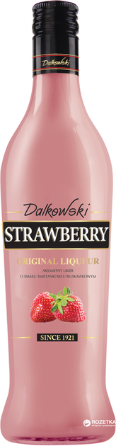 Ликер Henkell Dalkowski Strawberry 0.5 л 15% (5901064776533) - изображение 1