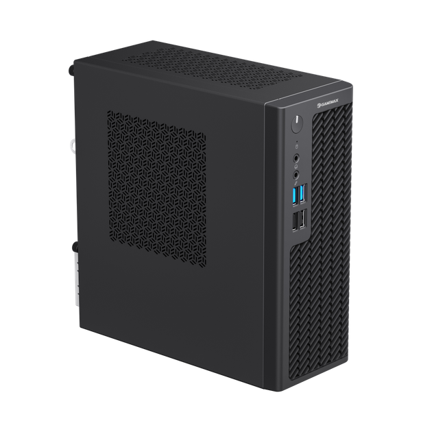 Корпус для ПК GAMEMAX ST-160-2U2-2U3-Flex-230M mini-ITX корпус с блоком питания 230 Вт Black - Фото 3 Корпус для ПК GAMEMAX ST-160-2U2-2U3-Flex-230M mini-ITX корпус с блоком питания 230 Вт Black - изображение 3