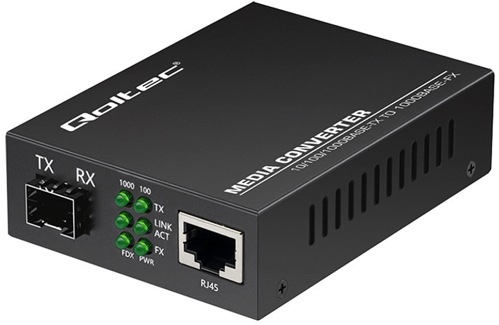 Медіаконвертер Qoltec 52295 (5901878522951) - зображення 7