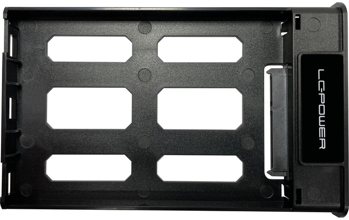 Kieszeń zewnętrzna LC-Power LC-25U3-C4 USB 3.2 Gen 1 Type-C SATA 2.5" Black - obraz 6