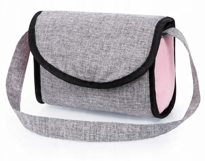 Wózek dla lalki Bayer Design City Max 17533AA Szaro-różowy (4003336175332) - obraz 6