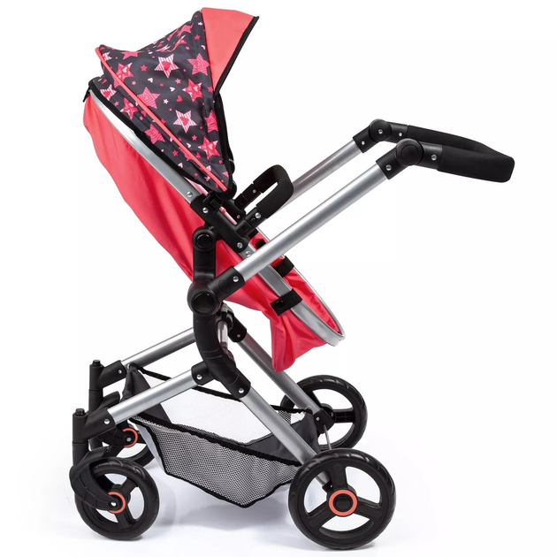 Wózek dla lalki Bayer Design Combi Neo Vario 18405AA Czerwony (4003336184051) - obraz 9