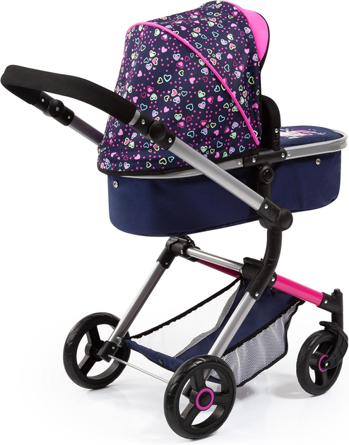 Wózek dla lalki Bayer Design Combi Neo Vario 18417AA Granatowy (4003336184174) - obraz 3