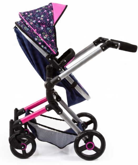 Wózek dla lalki Bayer Design Combi Neo Vario 18417AA Granatowy (4003336184174) - obraz 9